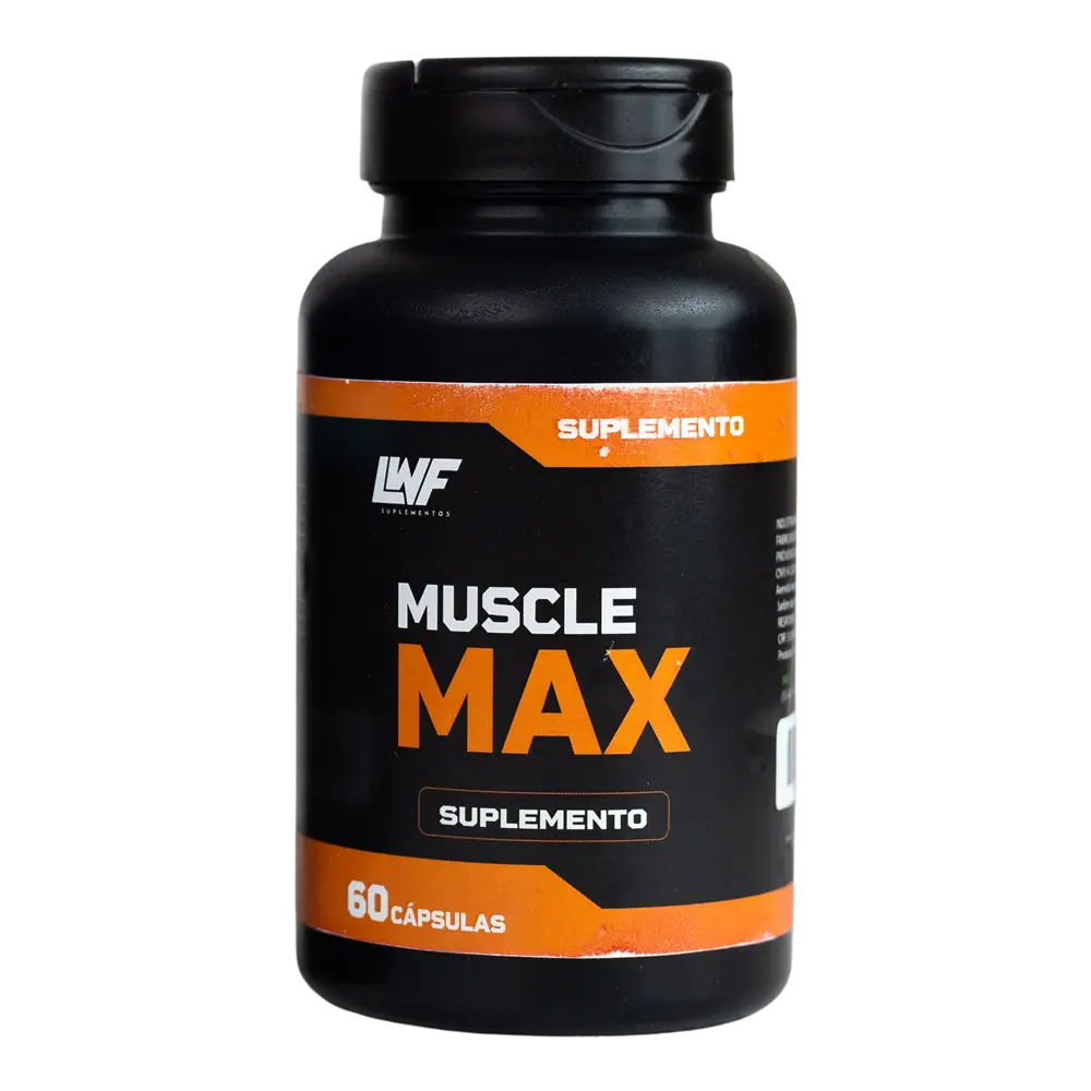 Muscle Max - Ganho de Massa - 60 Cápsulas